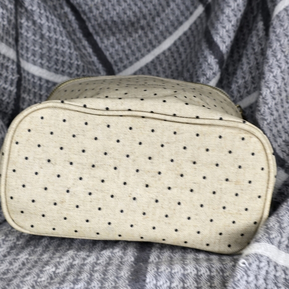 Kate Spade New York Lunch Tote Deco Dots Out To Lunch Insulated Canvas Cream 002 - Picture 5 of 6